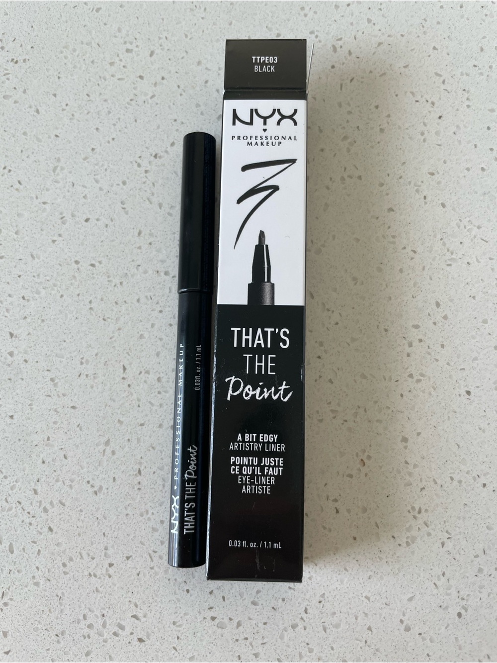 NYX That’s The Point Artistry Eyeliner Full size Black New In Box